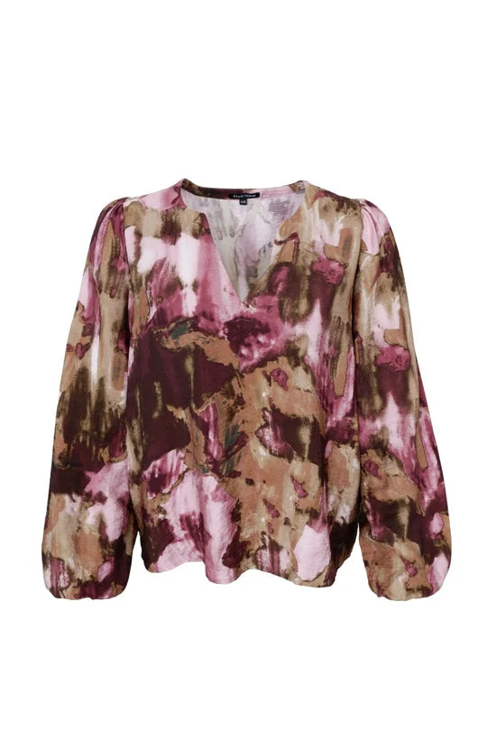 Sherwood blússa, plum