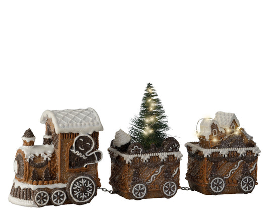 Jólalest með led ljósum