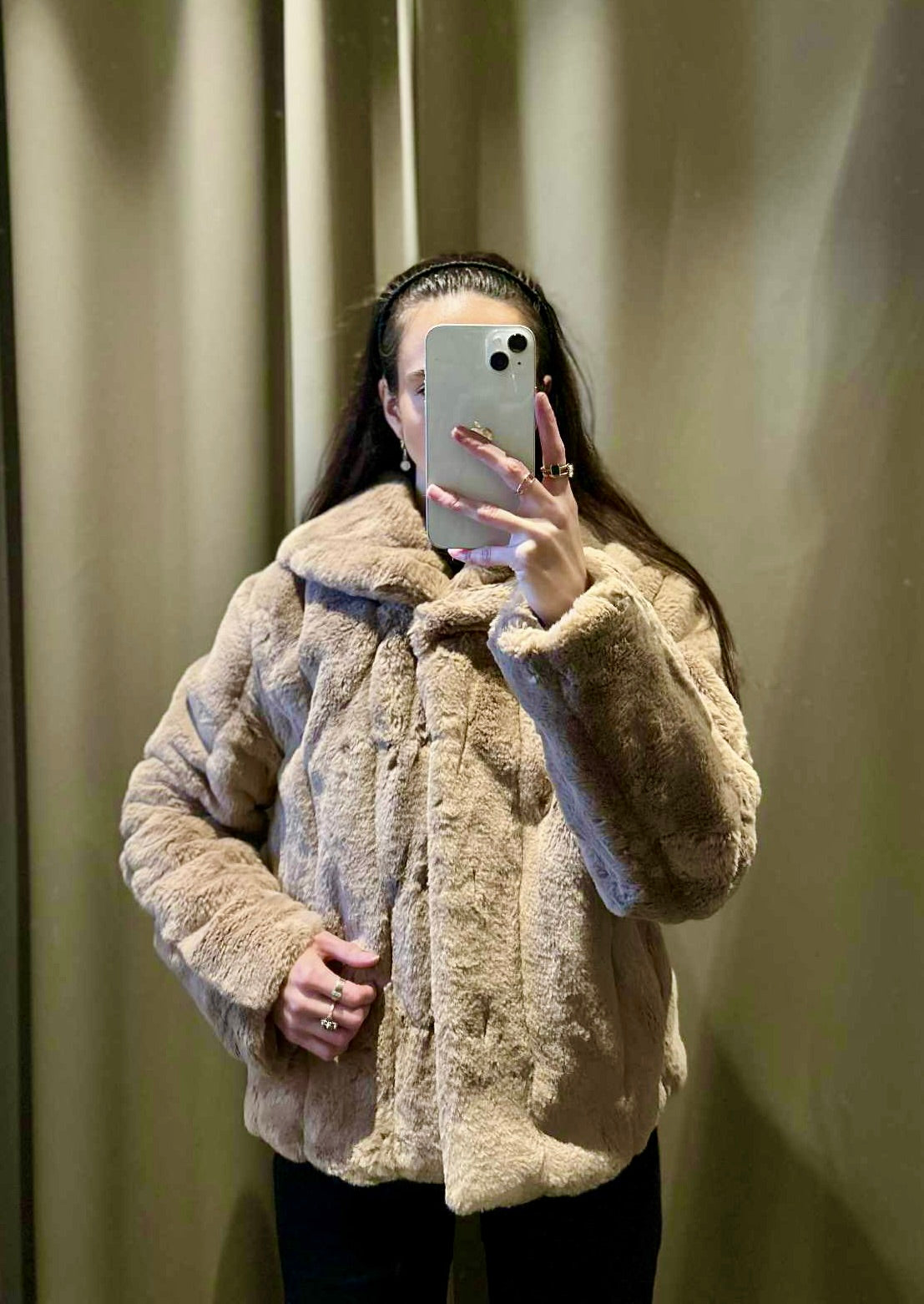 Sophy Guess pels, ljósbrúnn