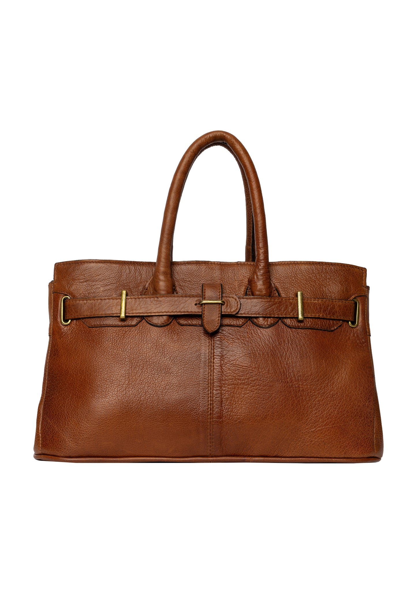Mada leðurtaska, minni walnut