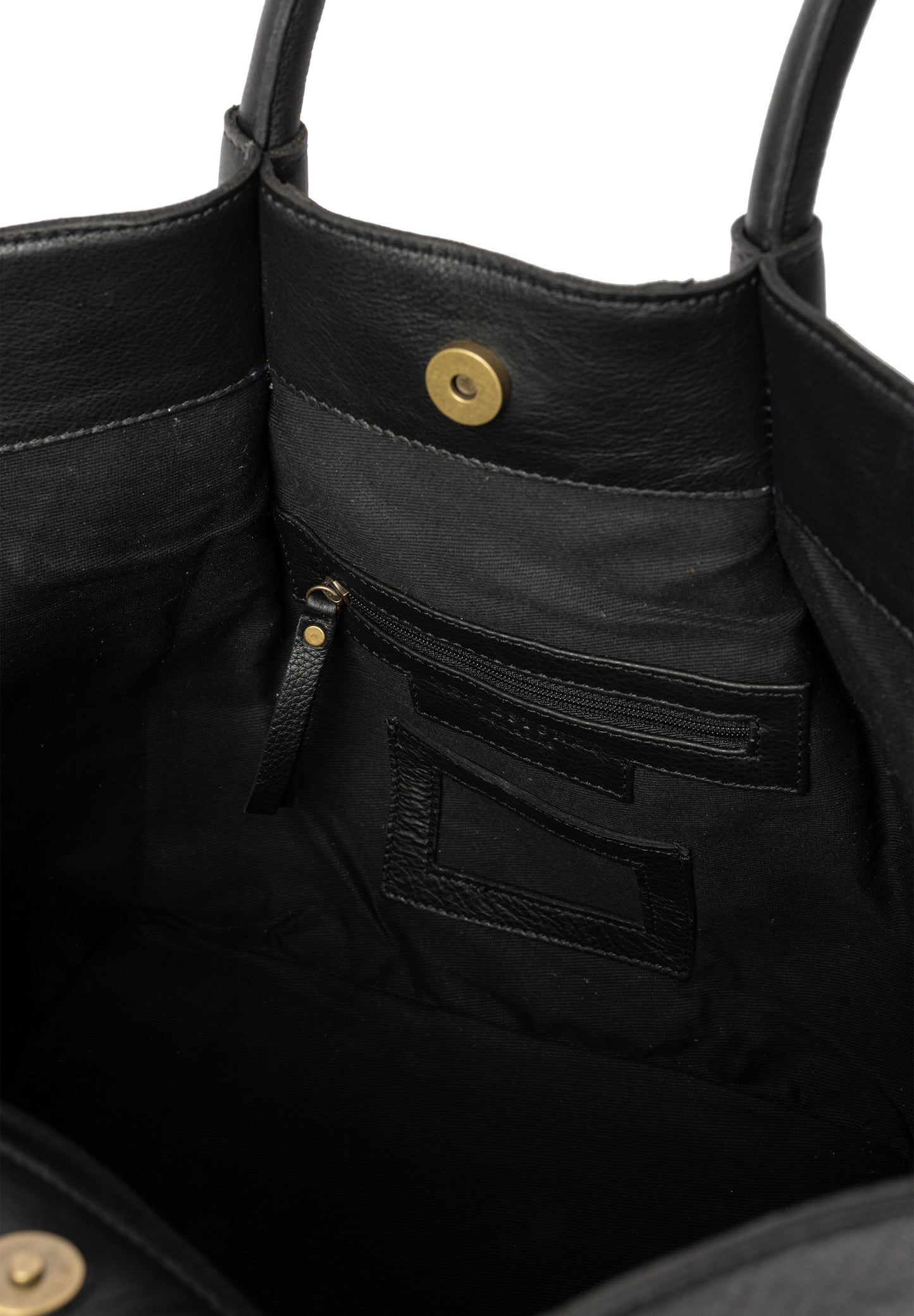 Mane leðurtaska minni, svört