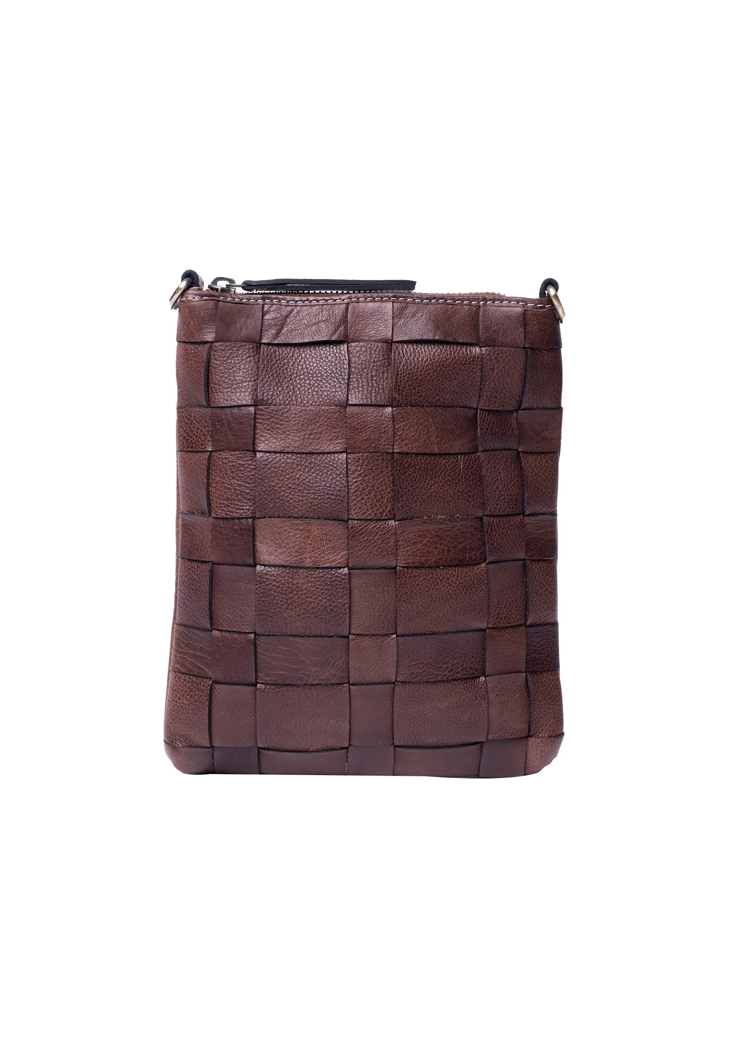 Noor leðurtaska lítil, woodsmoke