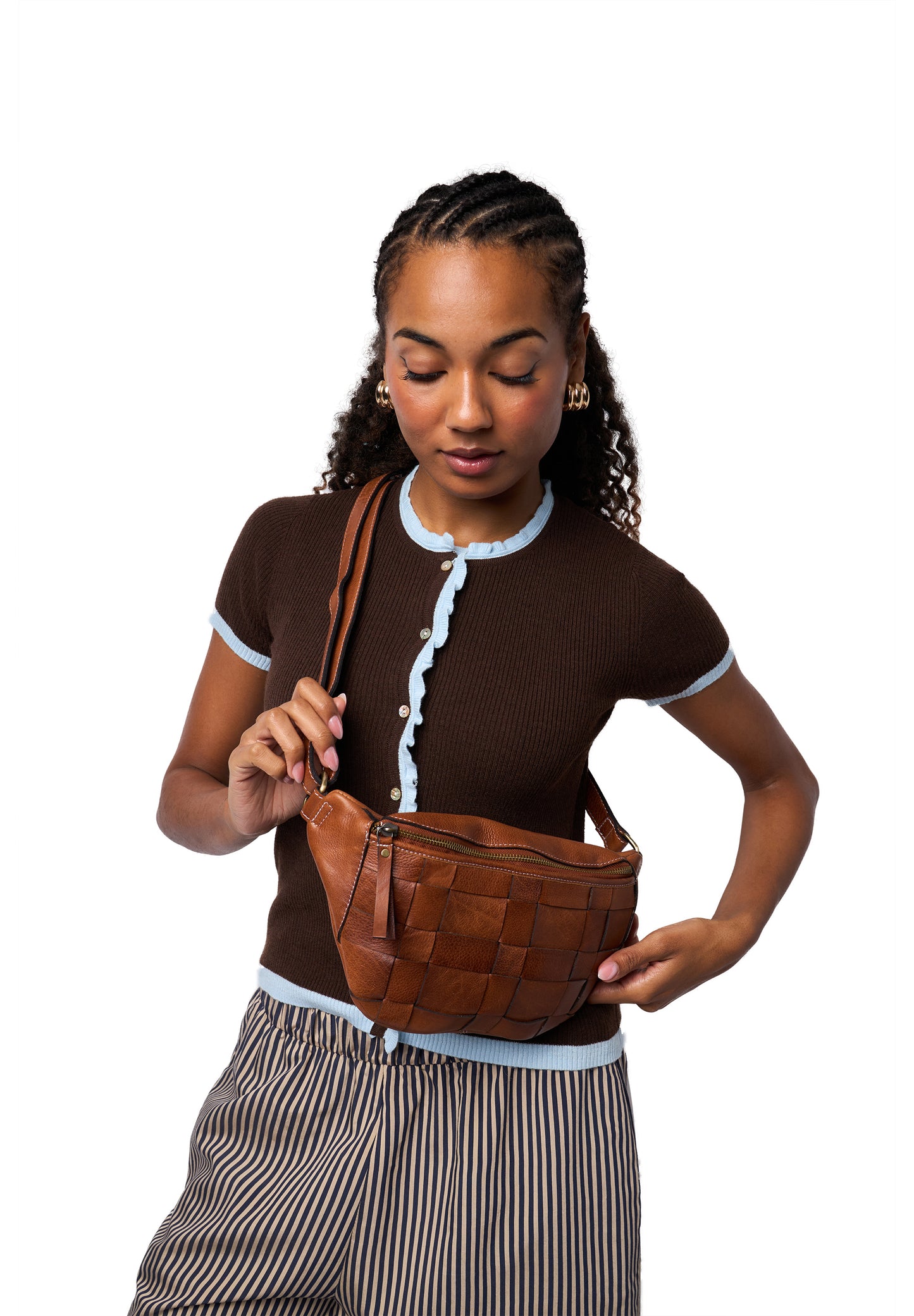 Noor mittistaska, walnut