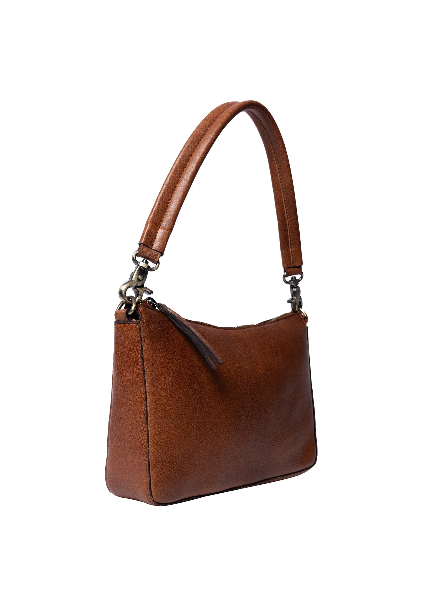 Nada leðurtaska, walnut