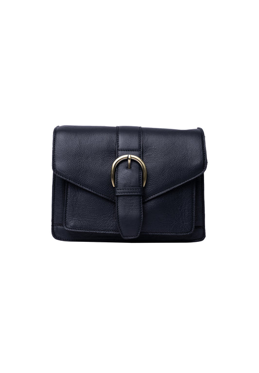 Neko leðurtaska, svört