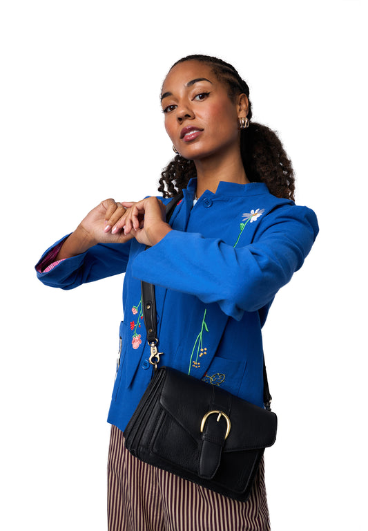 Neko leðurtaska, svört