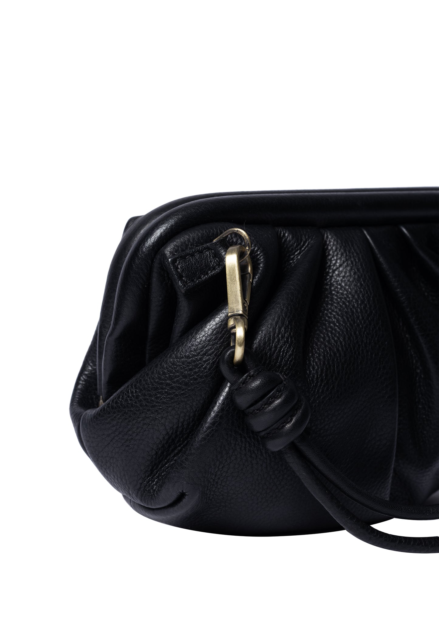 Noha leður hliðartaska