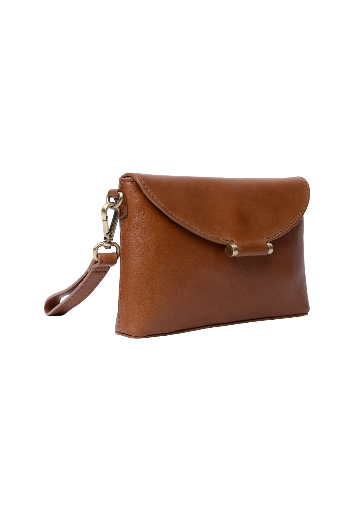 Sonia clutch, tan