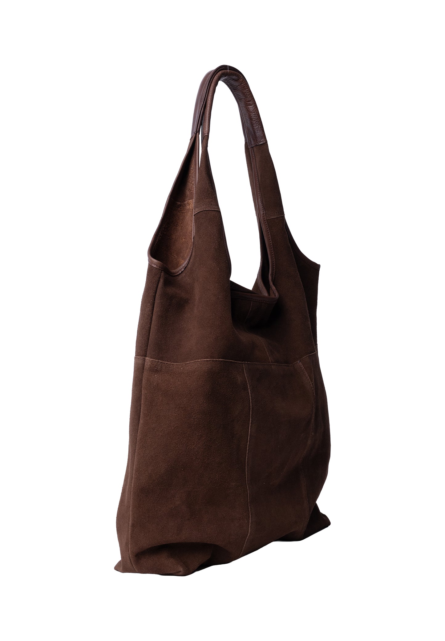 Lyra shopper, rúskinn -woodsmoke