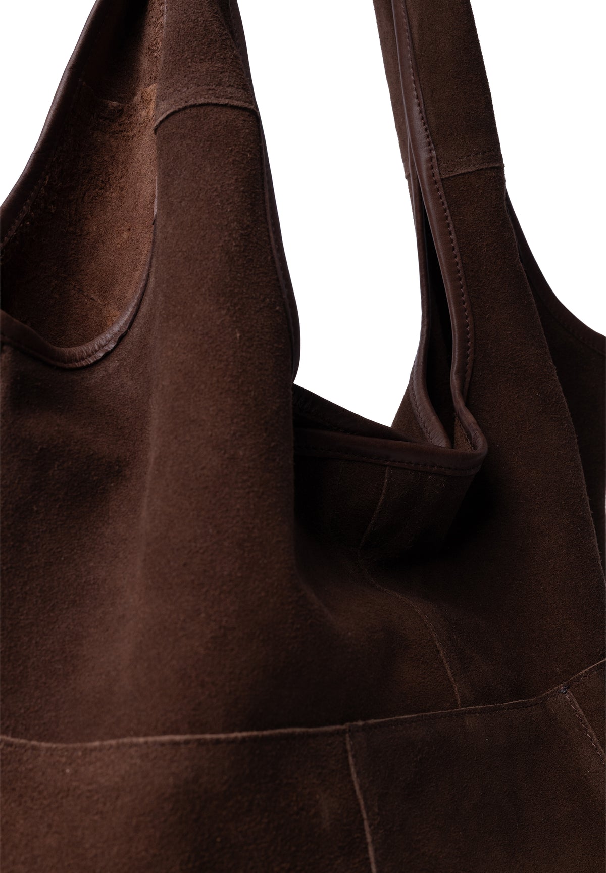 Lyra shopper, rúskinn -woodsmoke