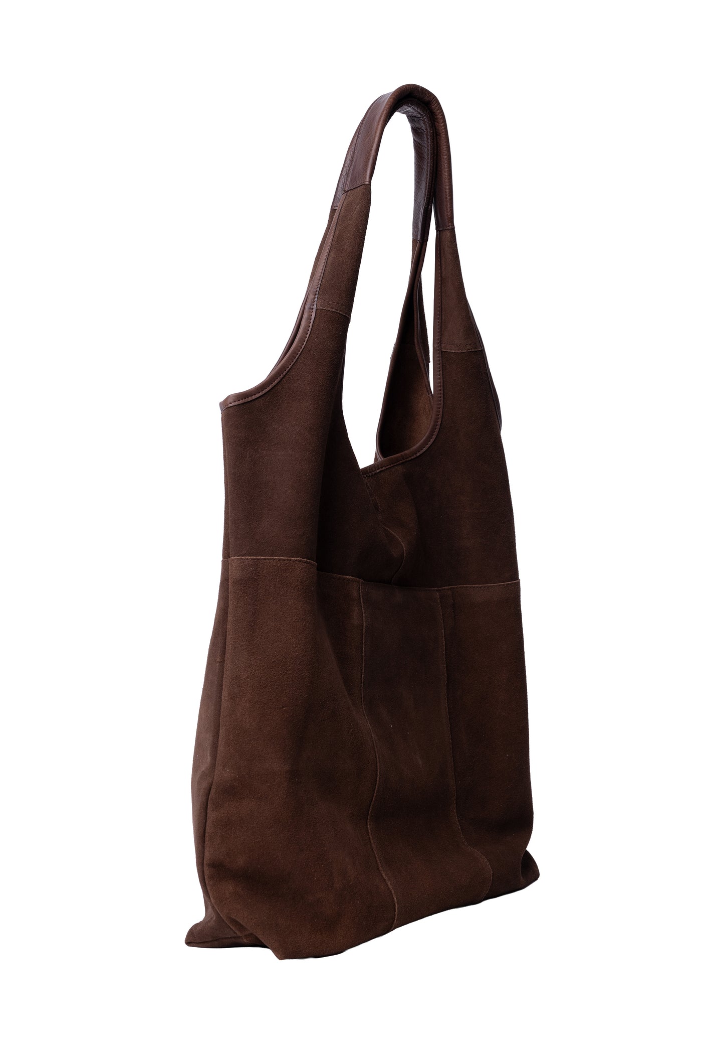 Lyra shopper, rúskinn -woodsmoke