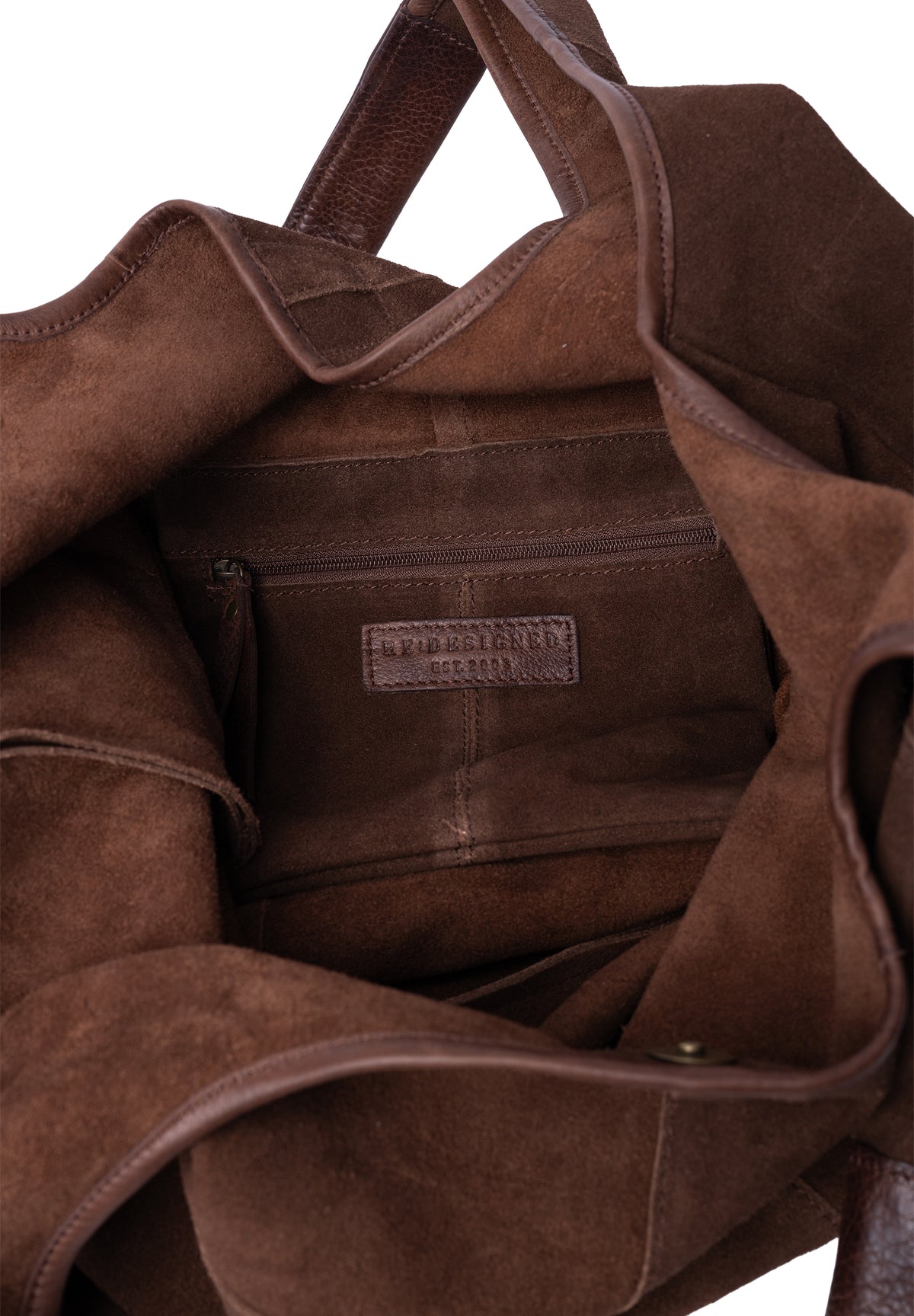 Lyra shopper, rúskinn -woodsmoke
