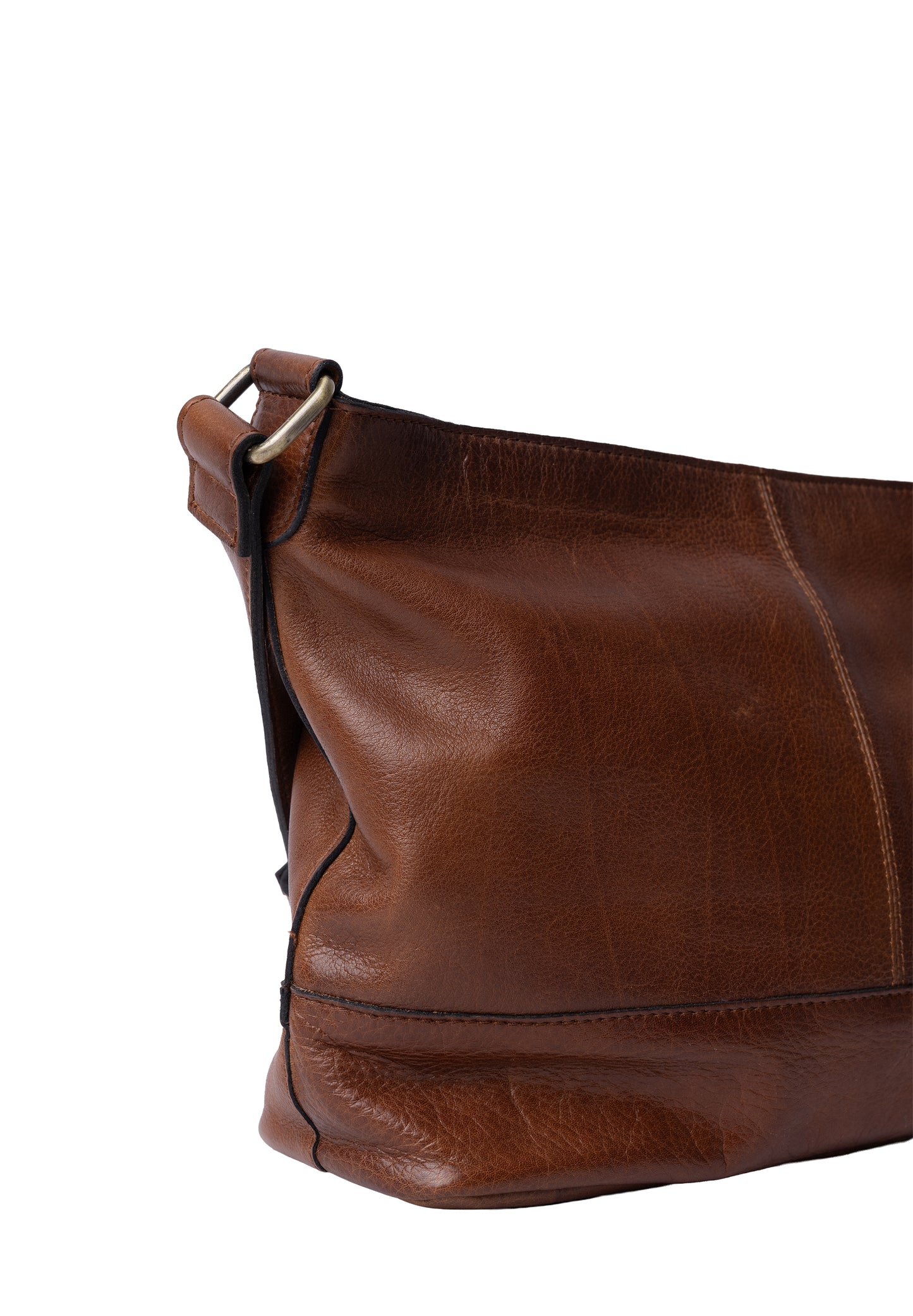 Svea leðurtaska, walnut