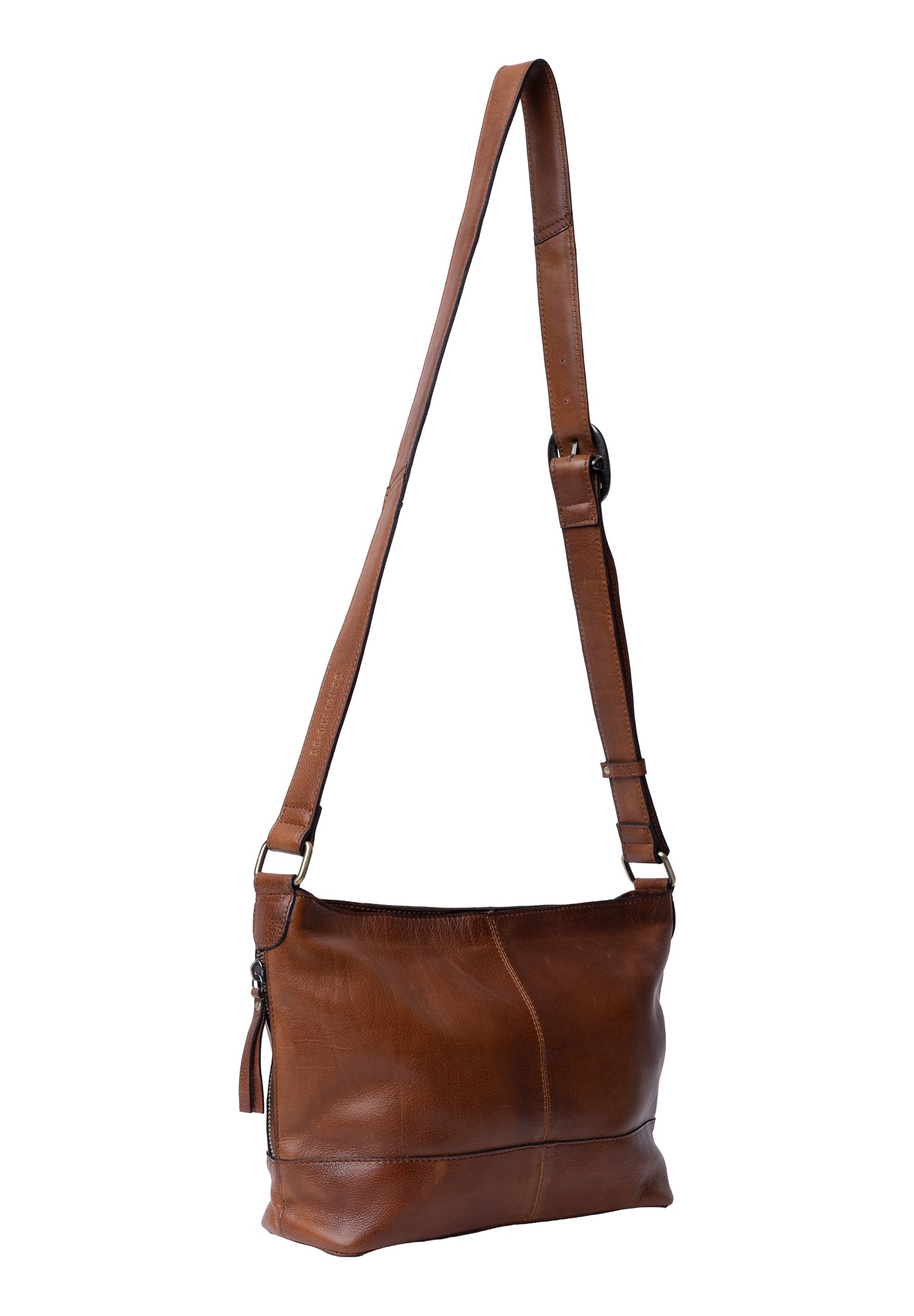 Svea leðurtaska, walnut