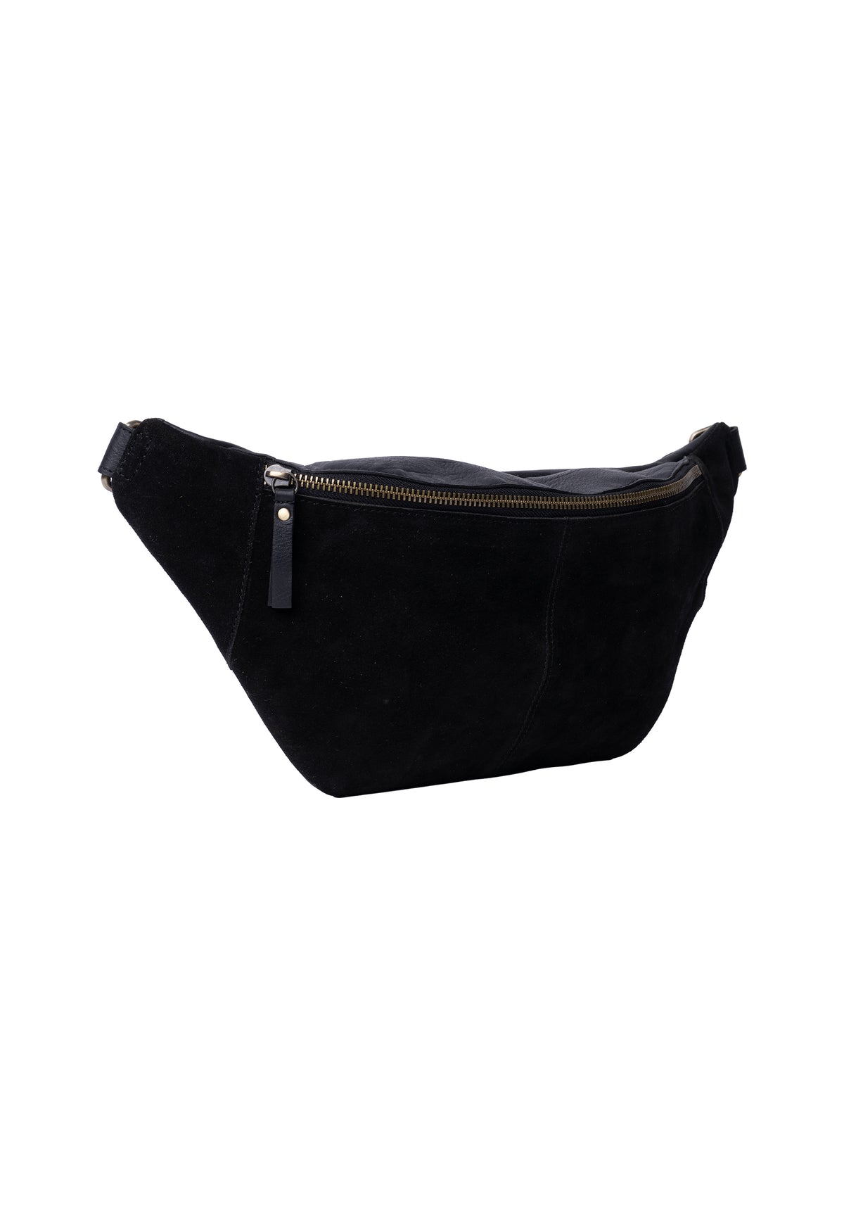 Selma bumbag, rúskinn -svört