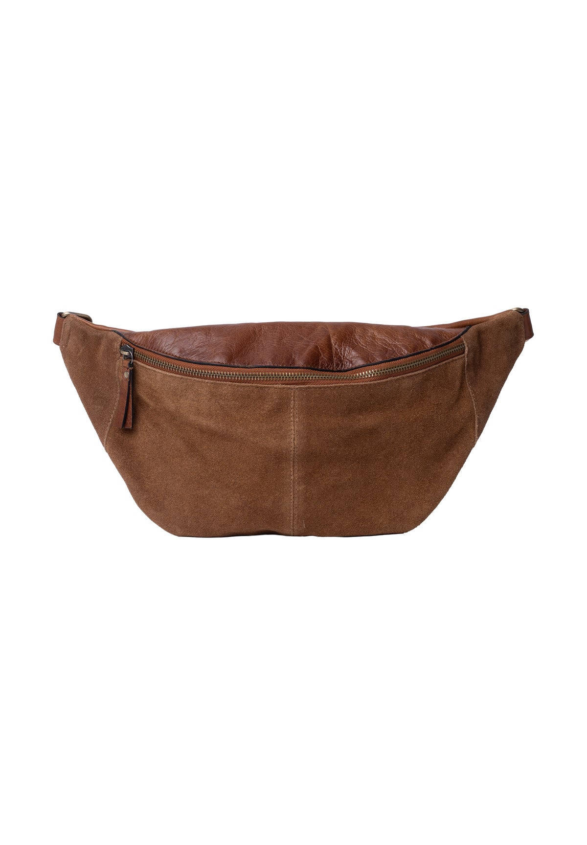 Selma bumbag, rúskinn -walnut