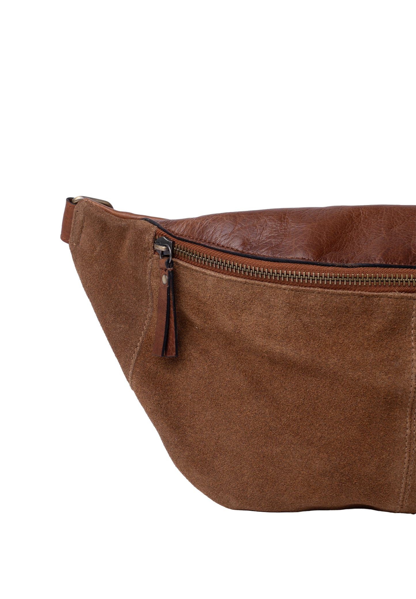 Selma bumbag, rúskinn -walnut