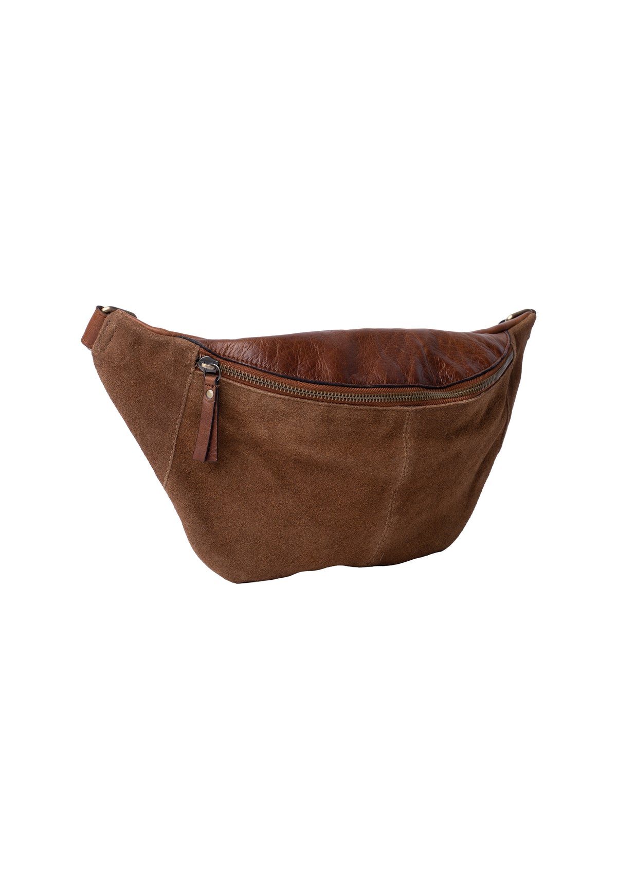 Selma bumbag, rúskinn -walnut