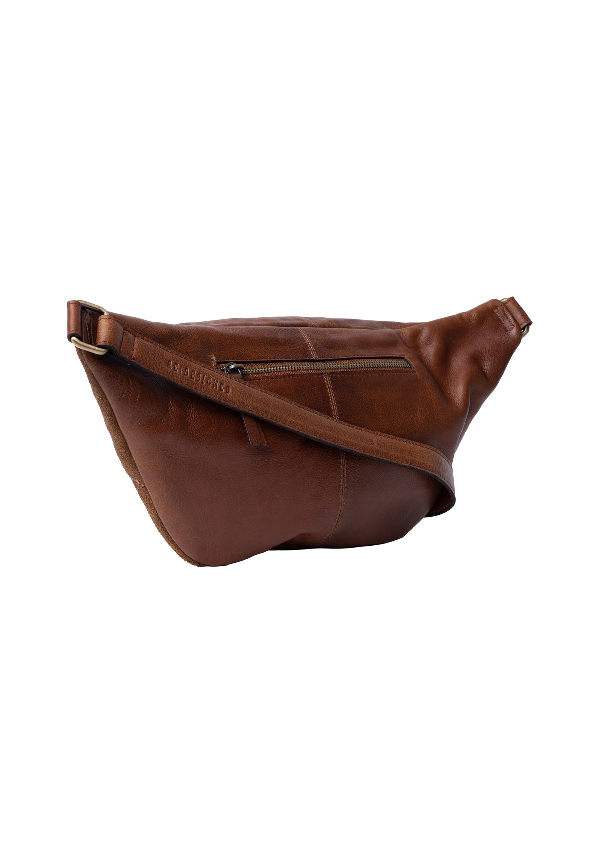 Selma bumbag, rúskinn -walnut