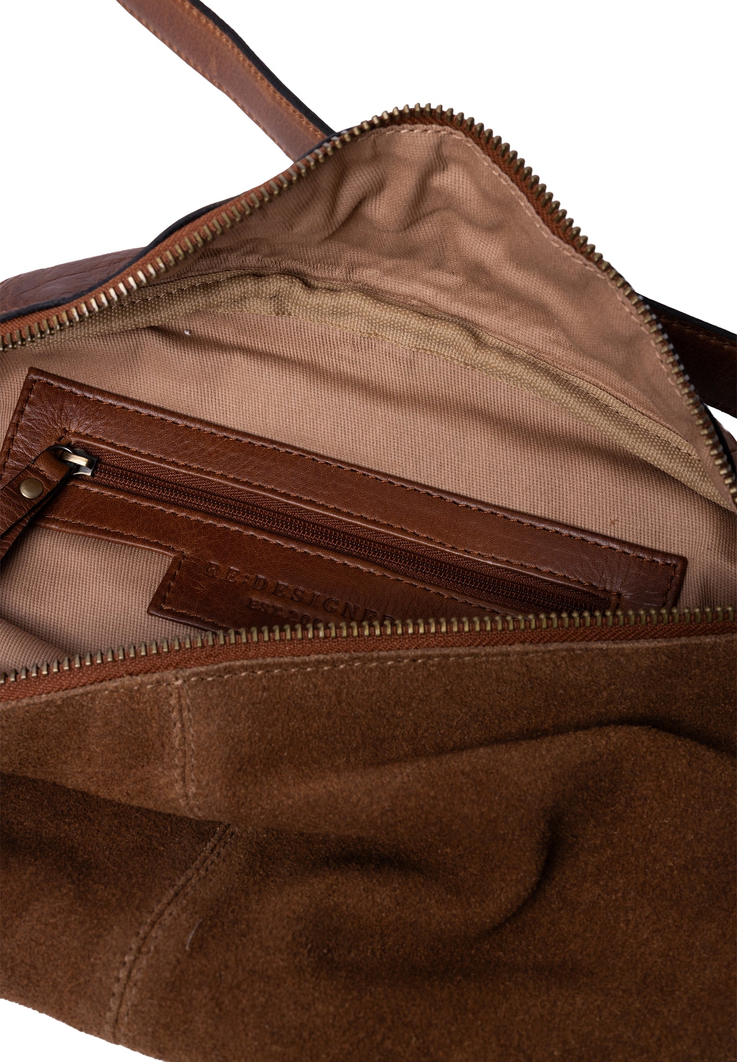 Selma bumbag, rúskinn -walnut