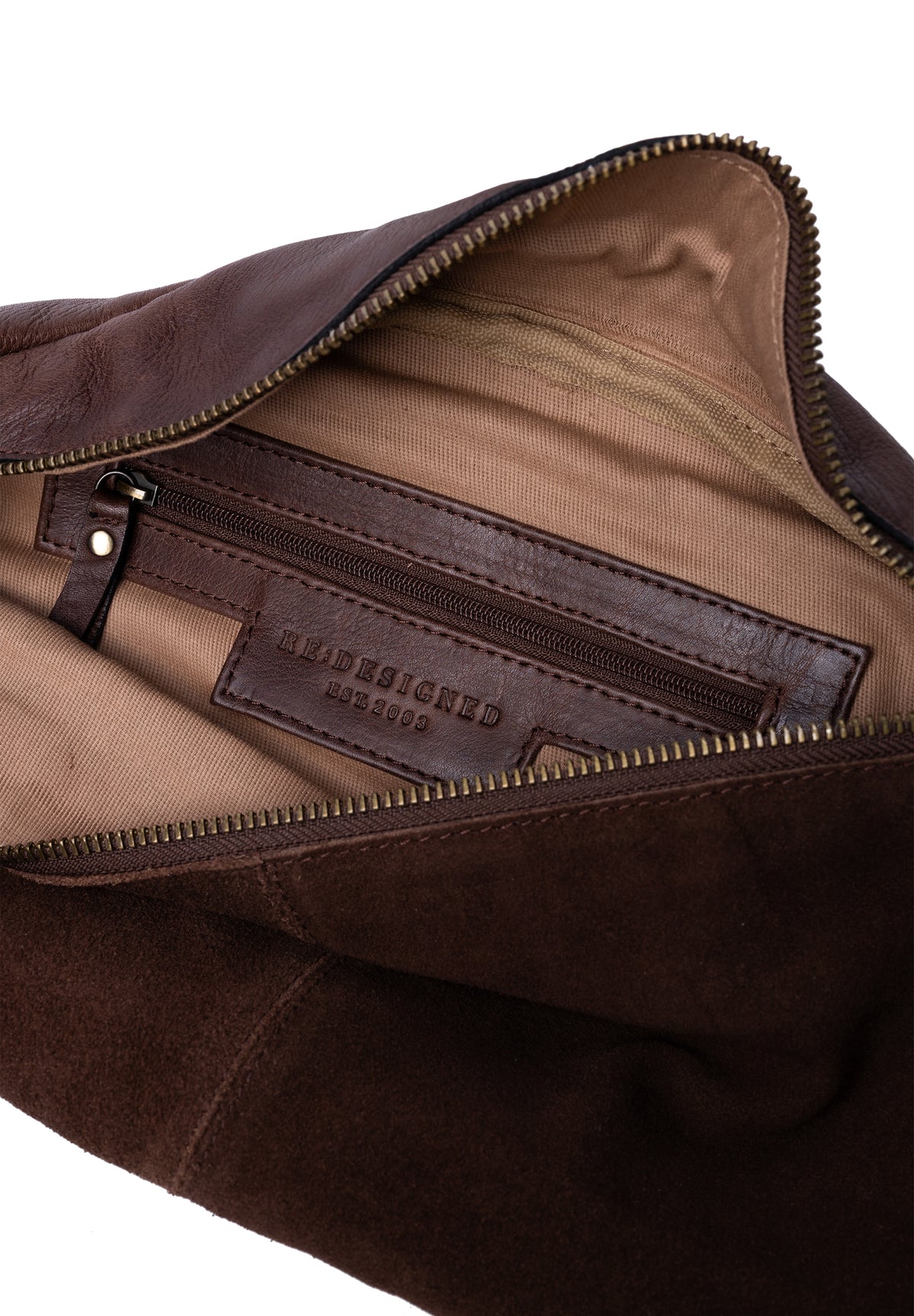 Selma bumbag, rúskinn -woodsmoke
