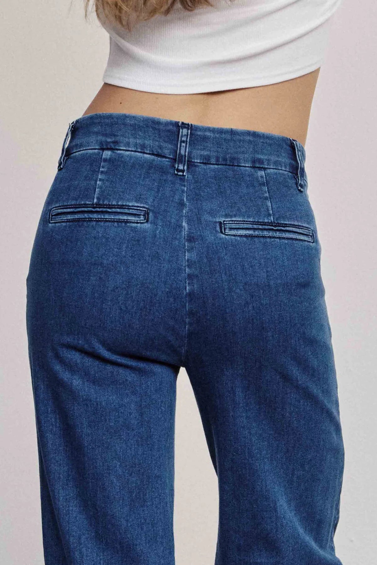 NuAmber gallabuxur, bláar-3013