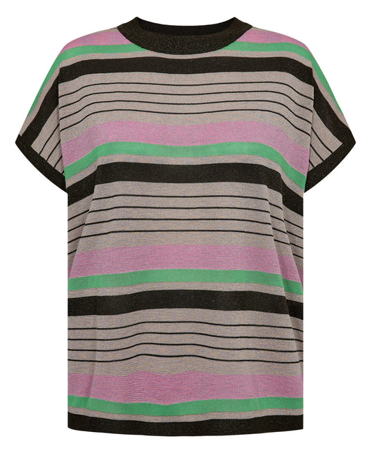 NuLaura Darlene stuttermapeysa, brún