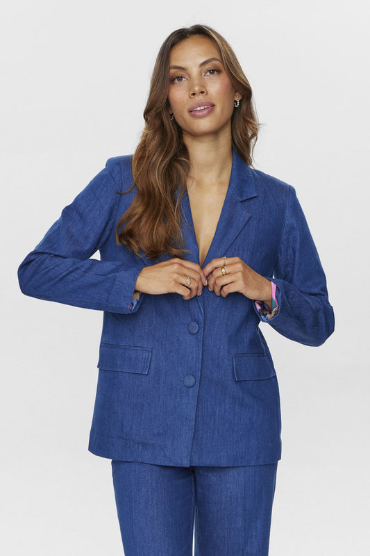 NuAletta gallablazer, blár