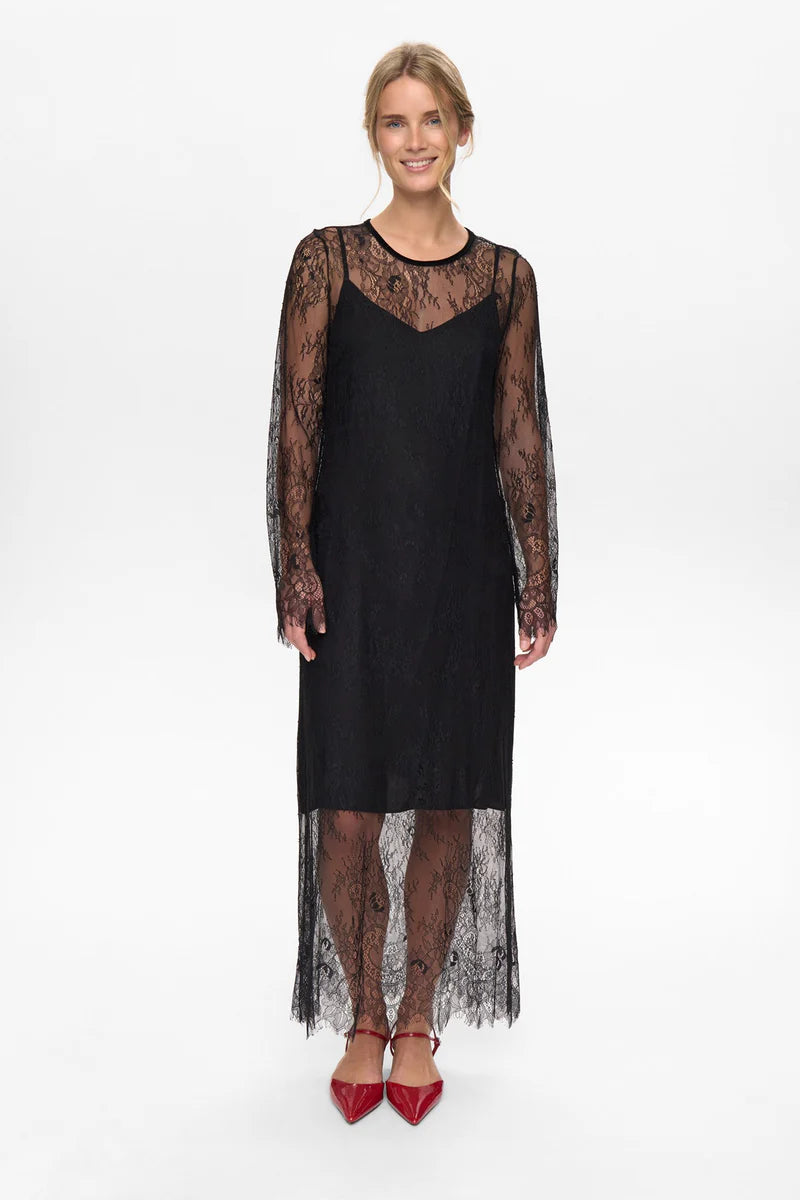 NuSansa kjóll, svartur