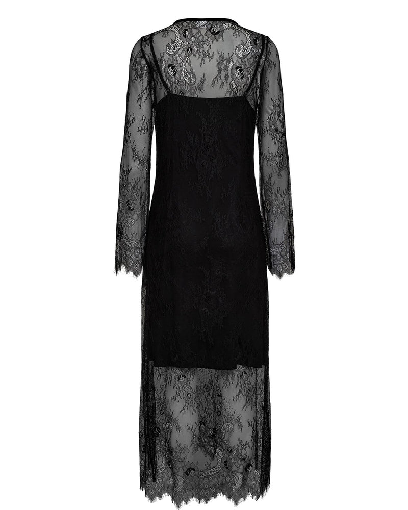 NuSansa kjóll, svartur