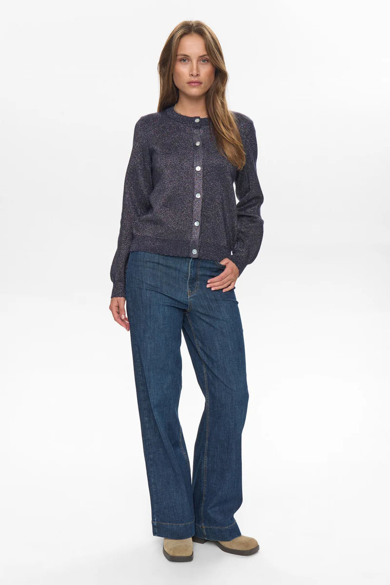 NuMiriam cardigan, dökkblá