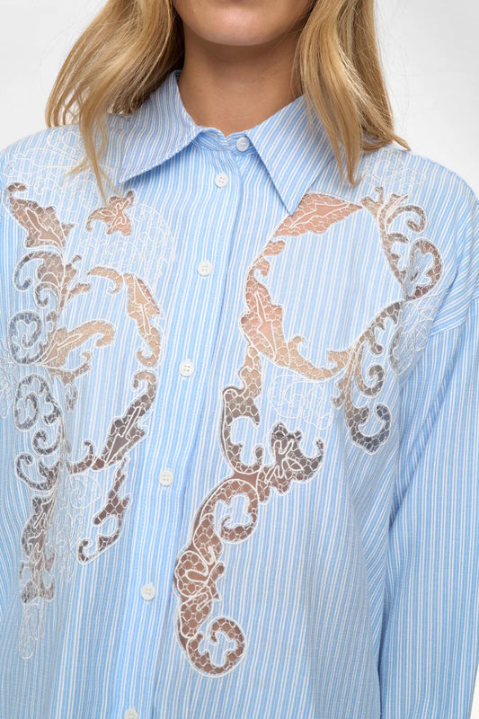 NuValerie skyrta, blá