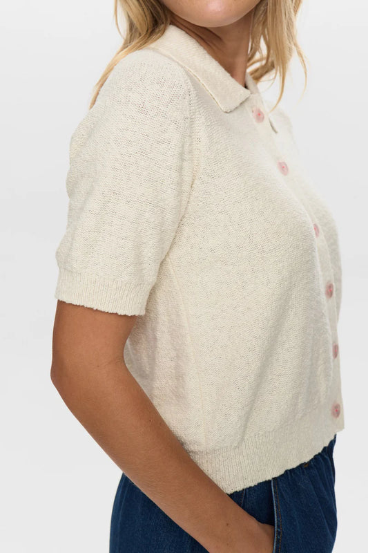 NuZola stuttermapeysa, ljós