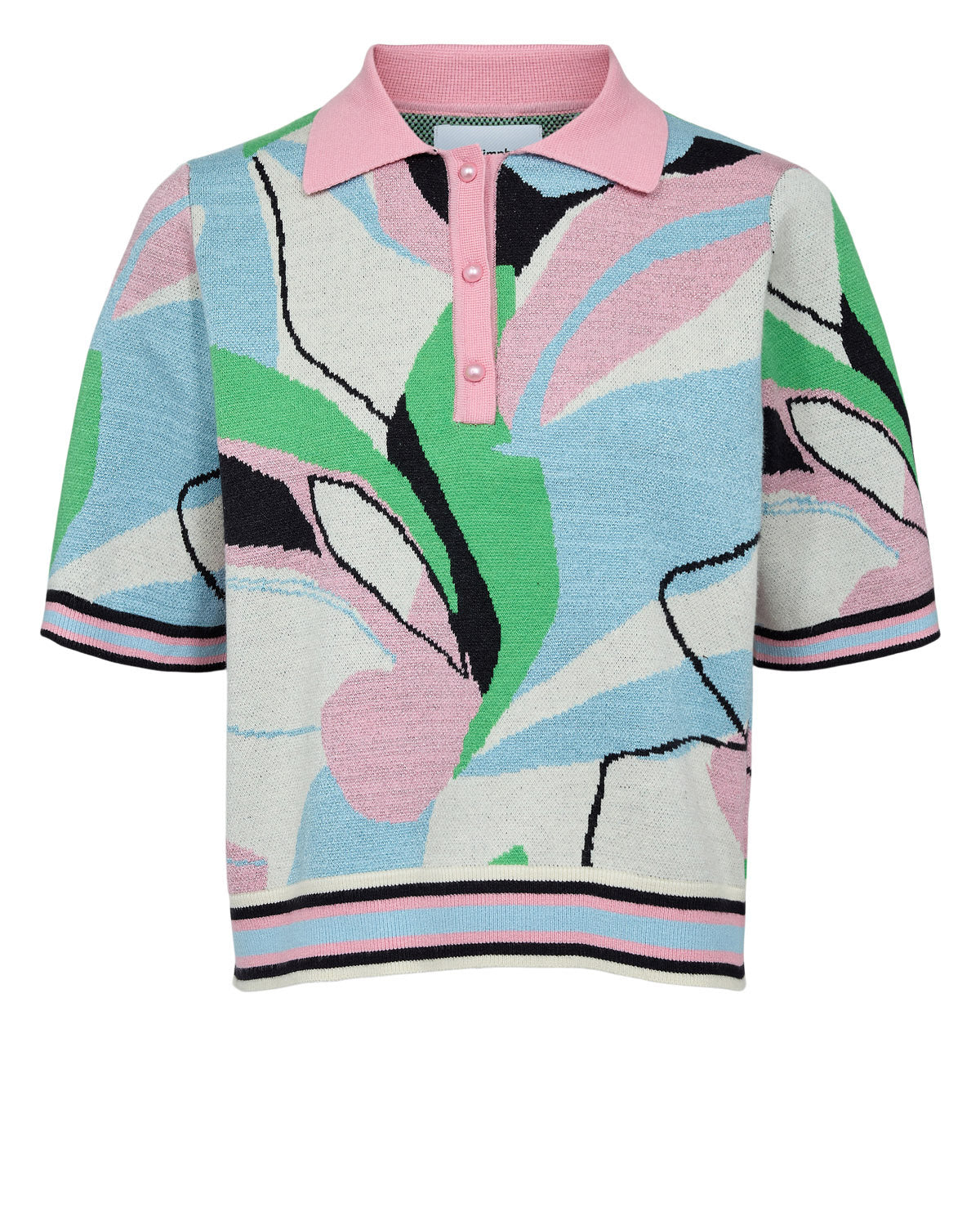 NuAdeline stuttermapeysa, litrík