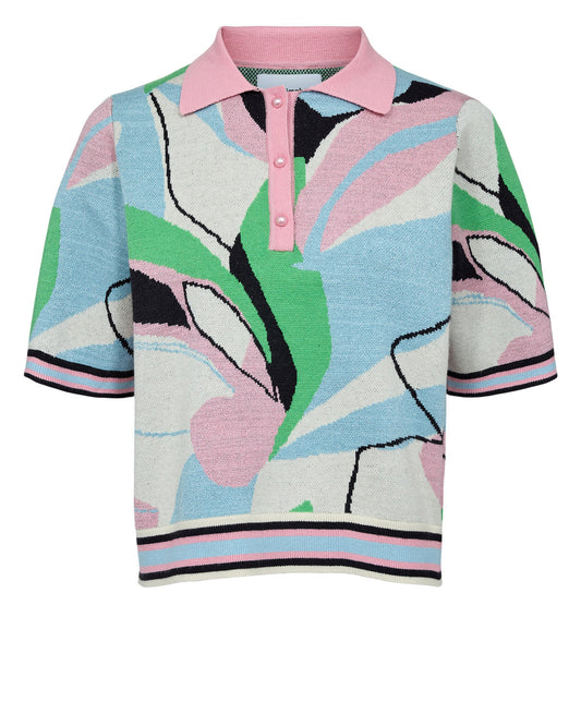 NuAdeline stuttermapeysa, litrík