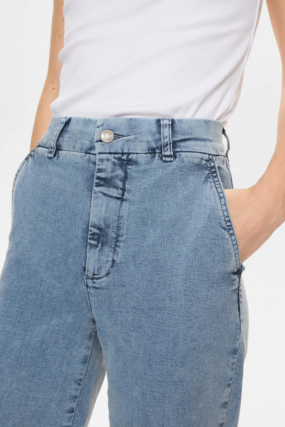 NuAmber gallabuxur, bláar-3019