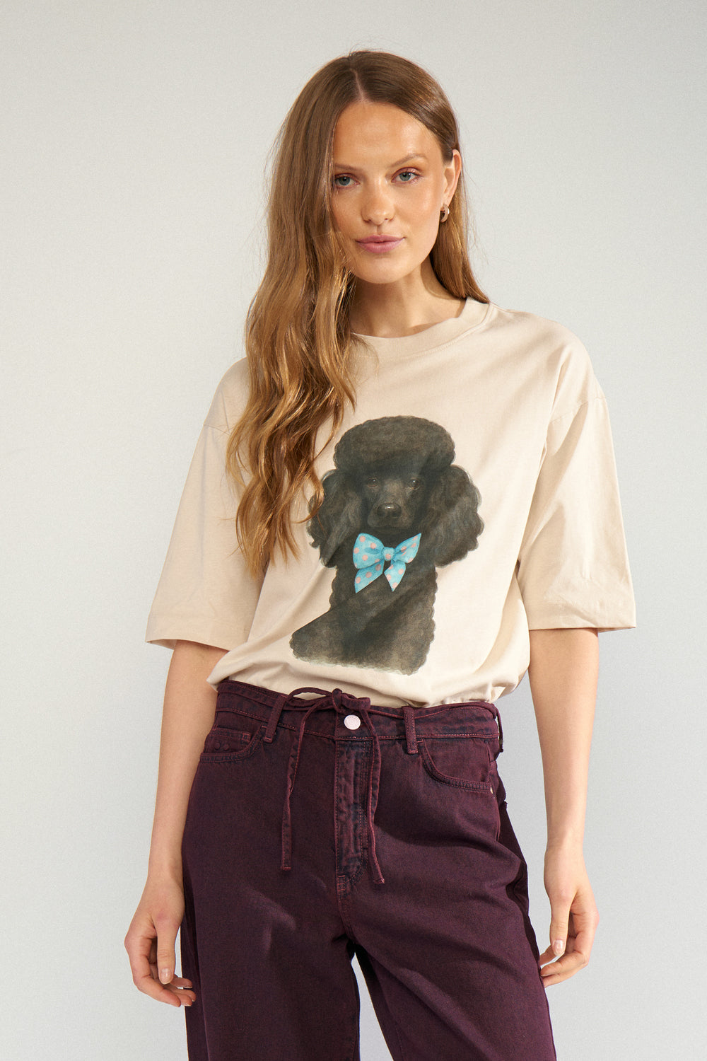 NuTova stuttermabolur, grár