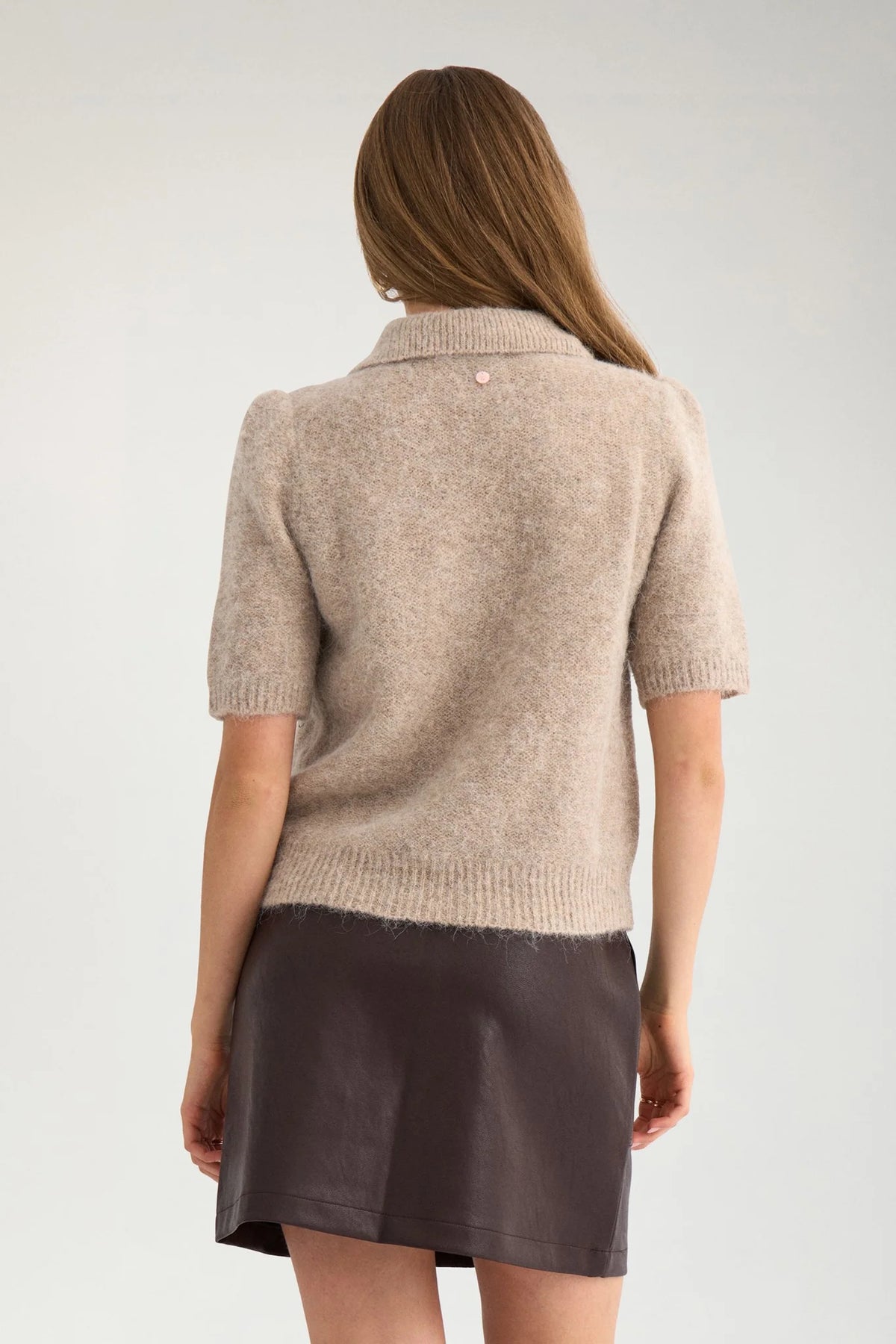 NuSalia cardigan peysa, brún