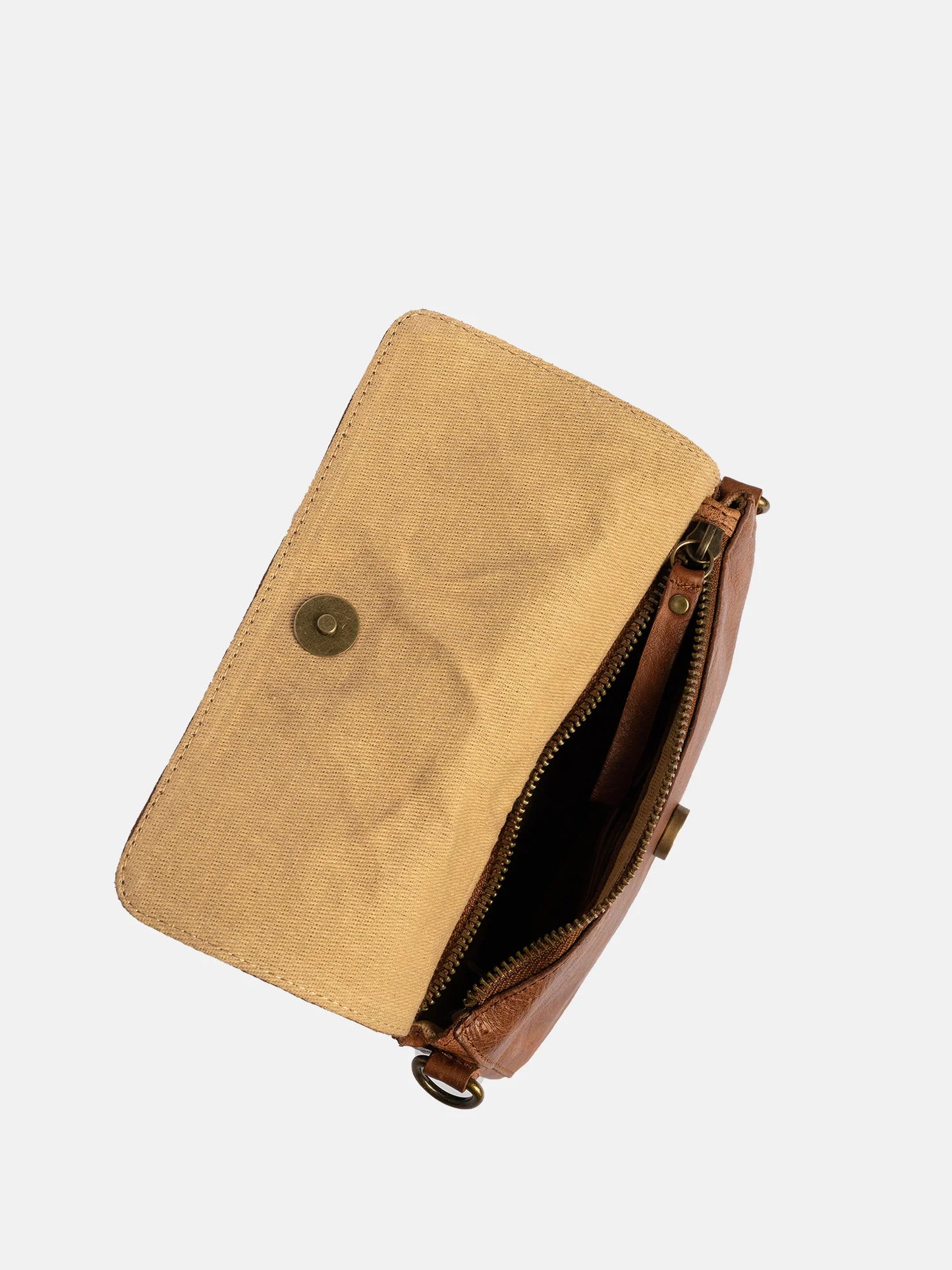 Acile leðurveski, walnut