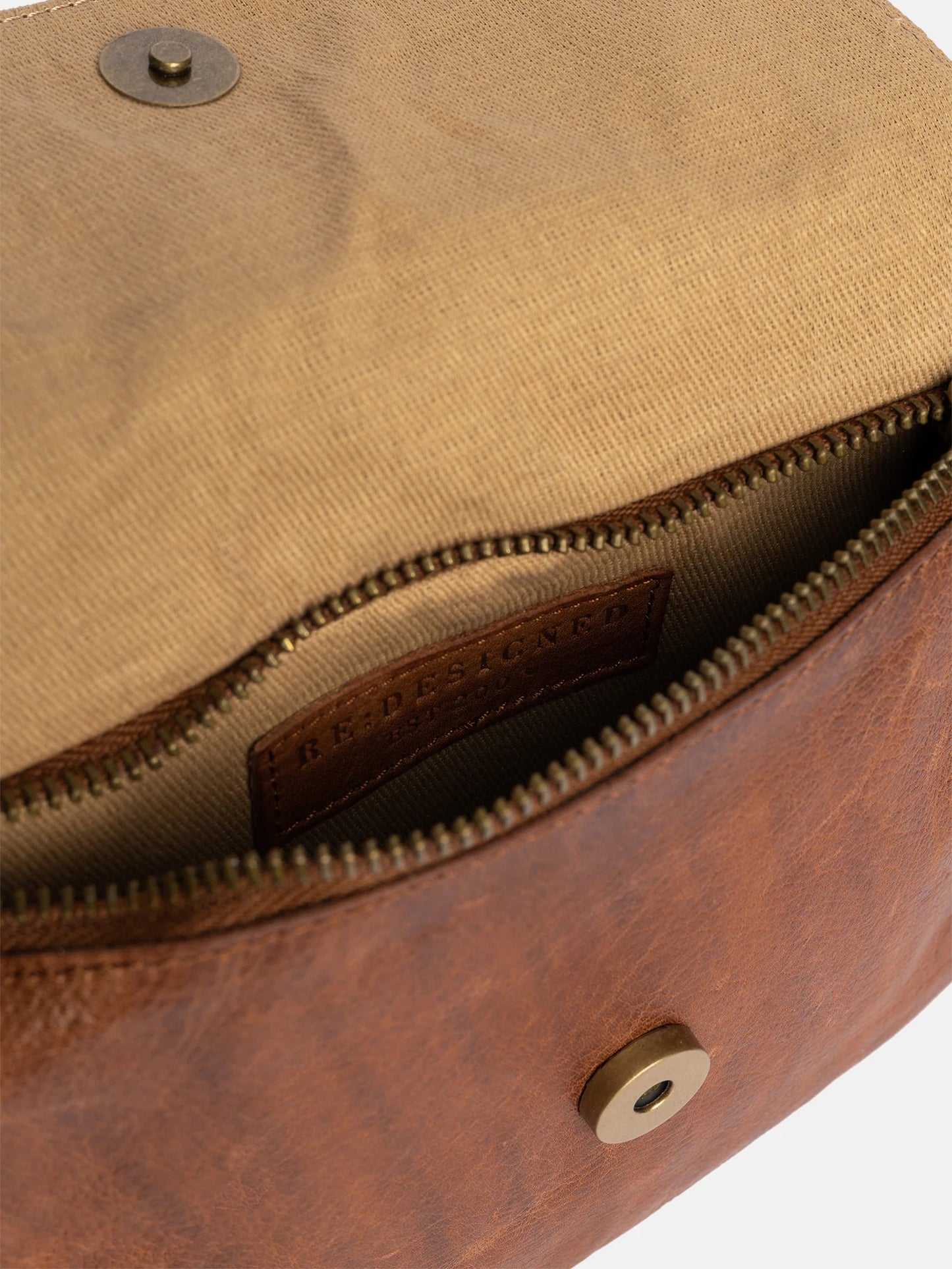 Acile leðurveski, walnut