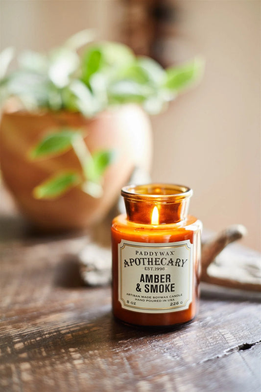 Apothecary ilmkerti, amber & smoke