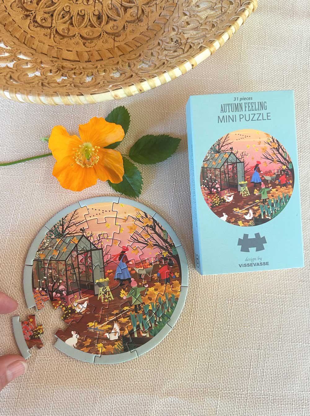 Mini púsl, haustið