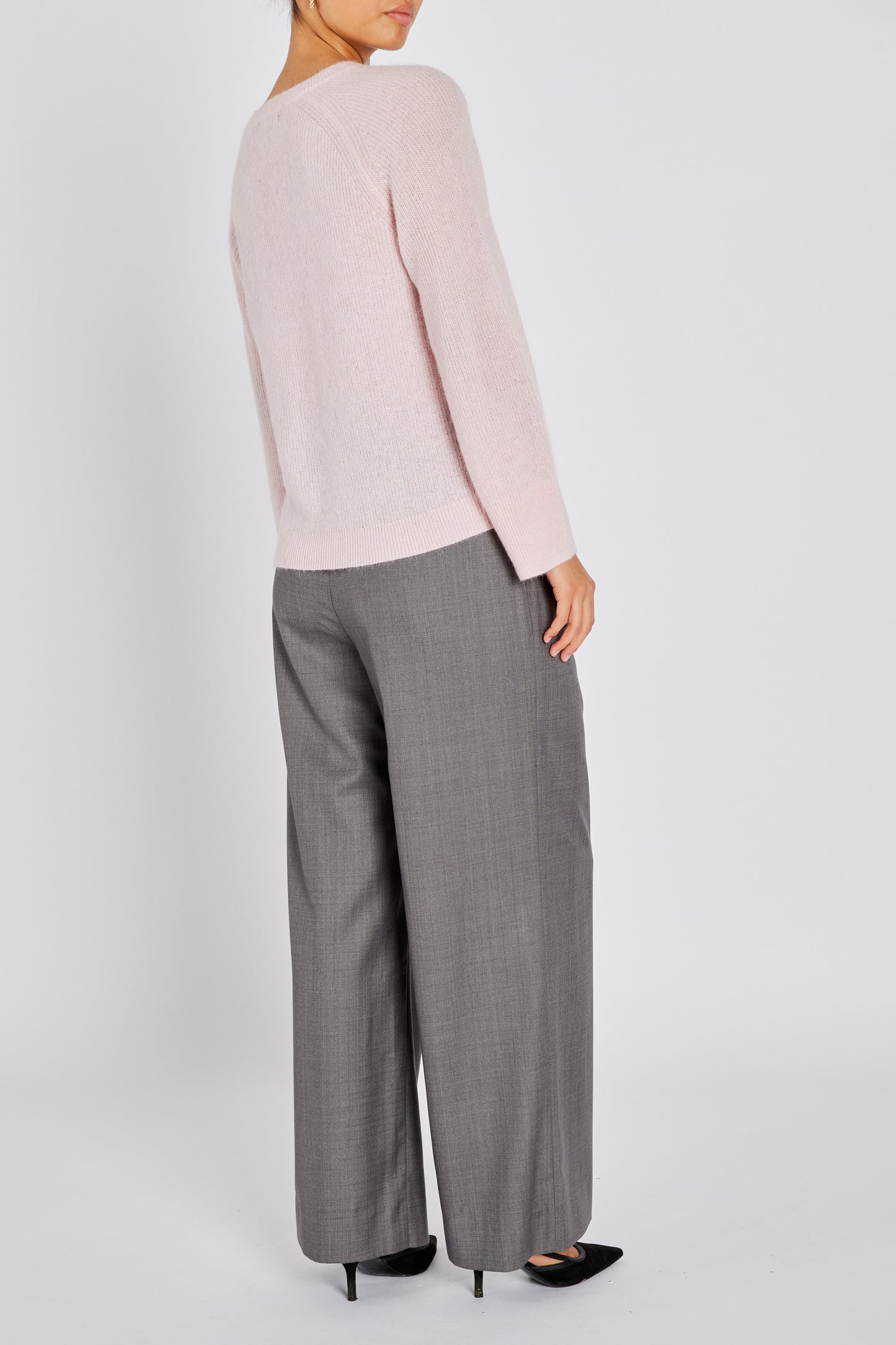 Fluffy Amera peysa, bleik