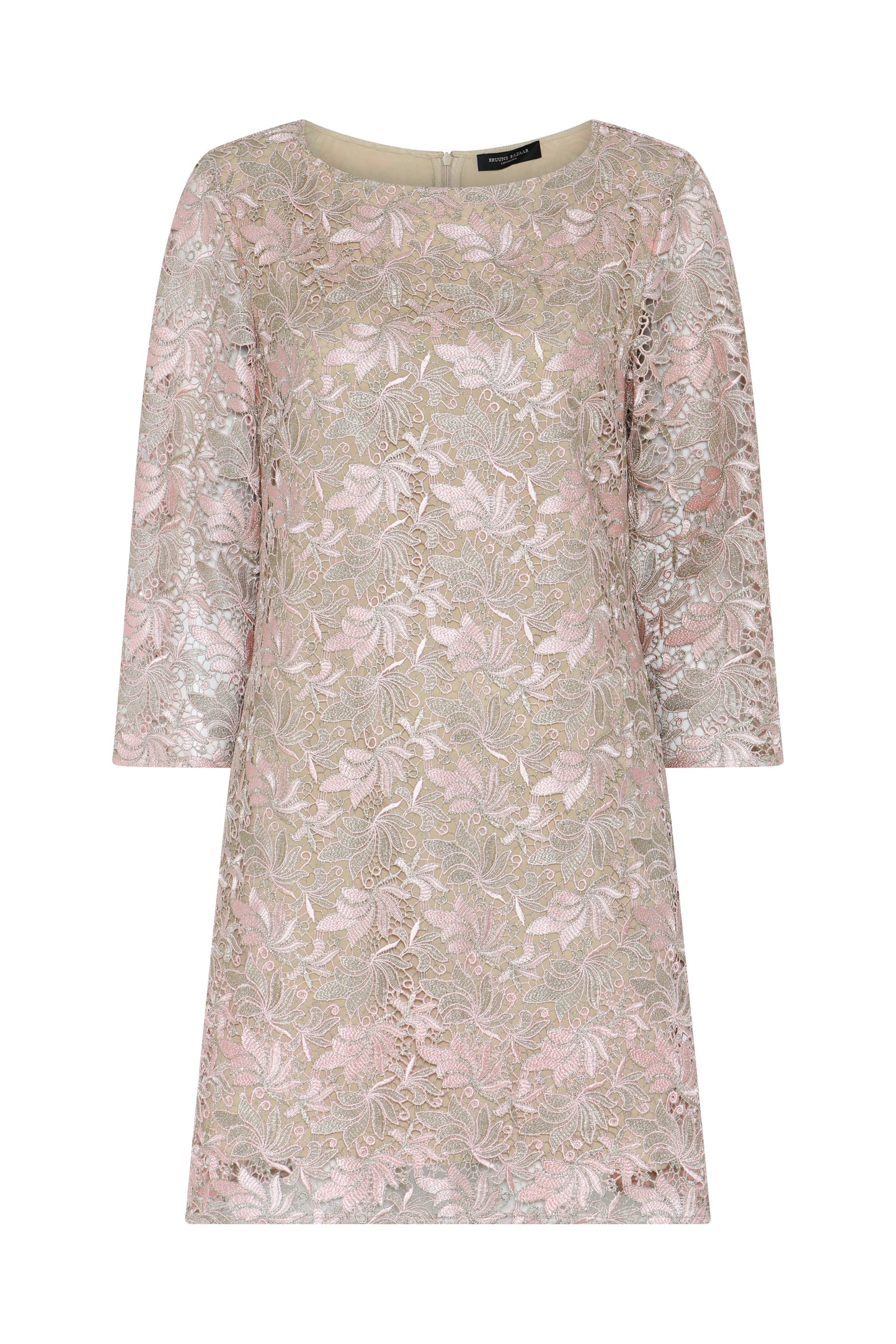 AdonidaBBKeira kjóll, bleikur/gylltur