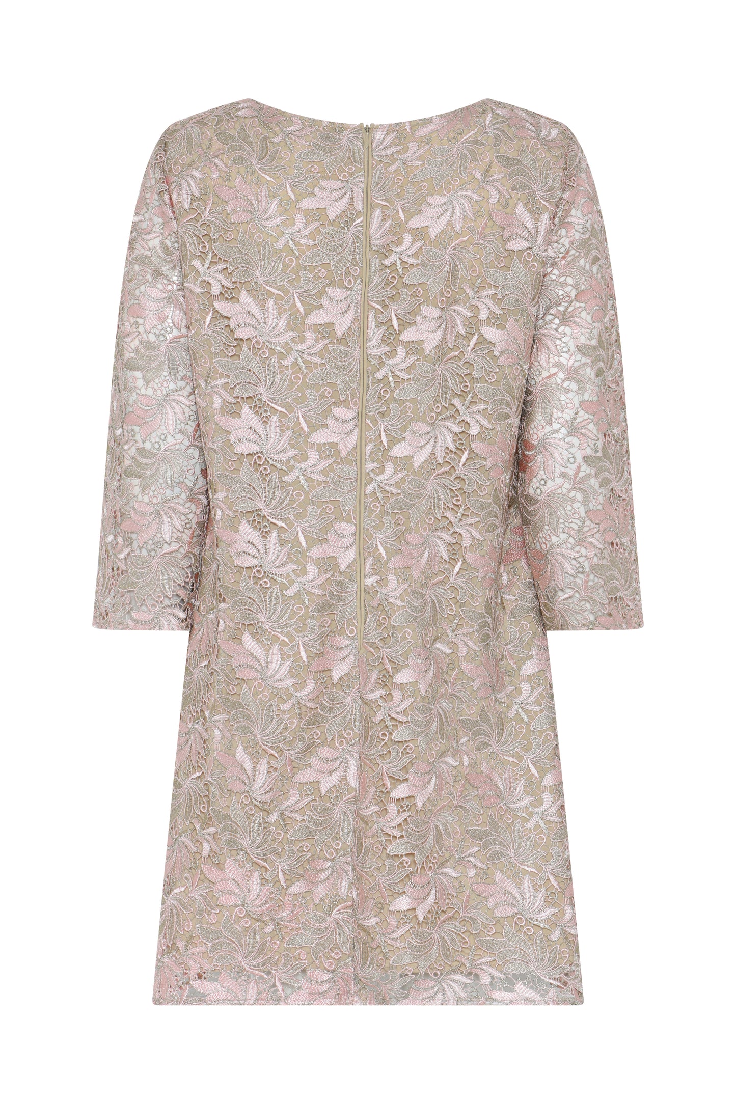 AdonidaBBKeira kjóll, bleikur/gylltur