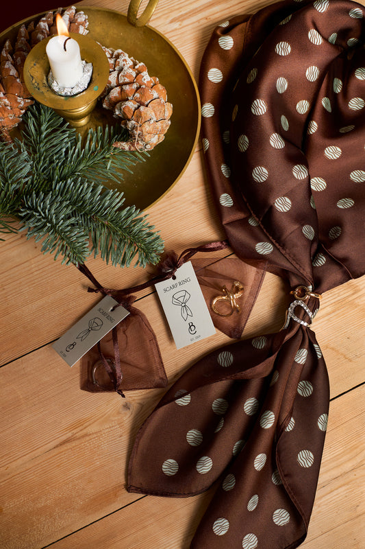 Beau klútahringur, gylltur