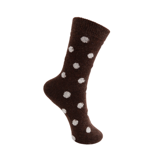 Heather þykkir sokkar, brúnir