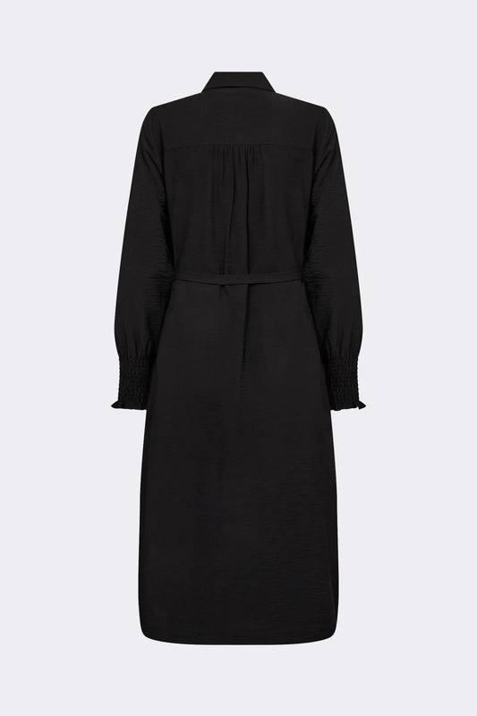 Nikki 2 skyrtukjóll, svartur