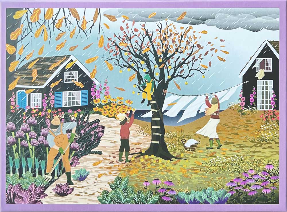 Púsl 1000 bita, haustið kemur