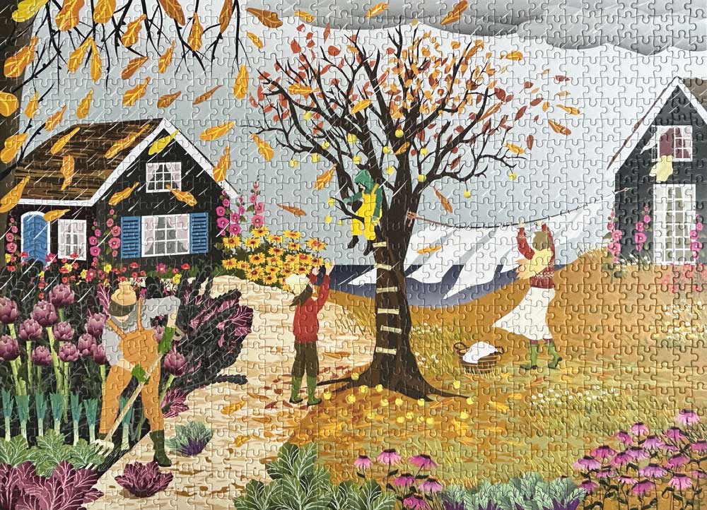 Púsl 1000 bita, haustið kemur